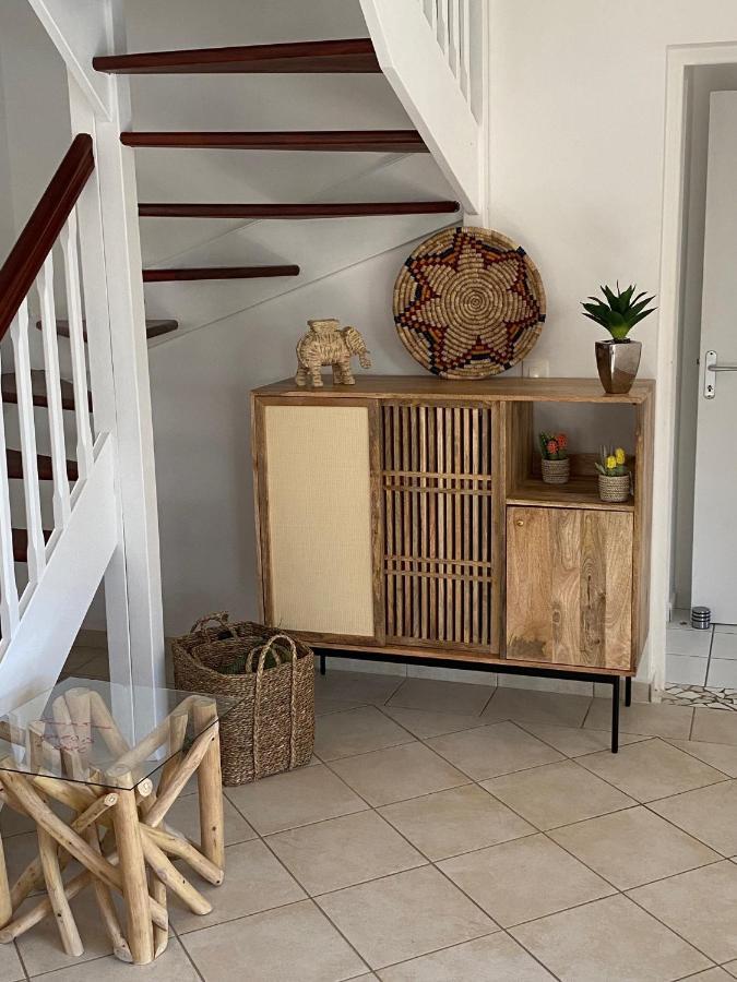 Villa Nomilou Beach Avec Acces Direct Plage Сен Франсоа Екстериор снимка
