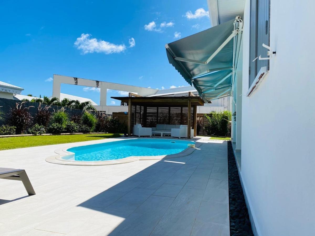 Villa Nomilou Beach Avec Acces Direct Plage Сен Франсоа Екстериор снимка